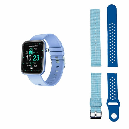 Advanced Smartwatch With Three Bands And Wellness + Activity Tracker