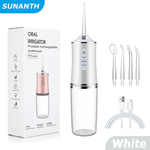 Portable Cordless Teeth cleaning machine Travel Oral Irrigator USB