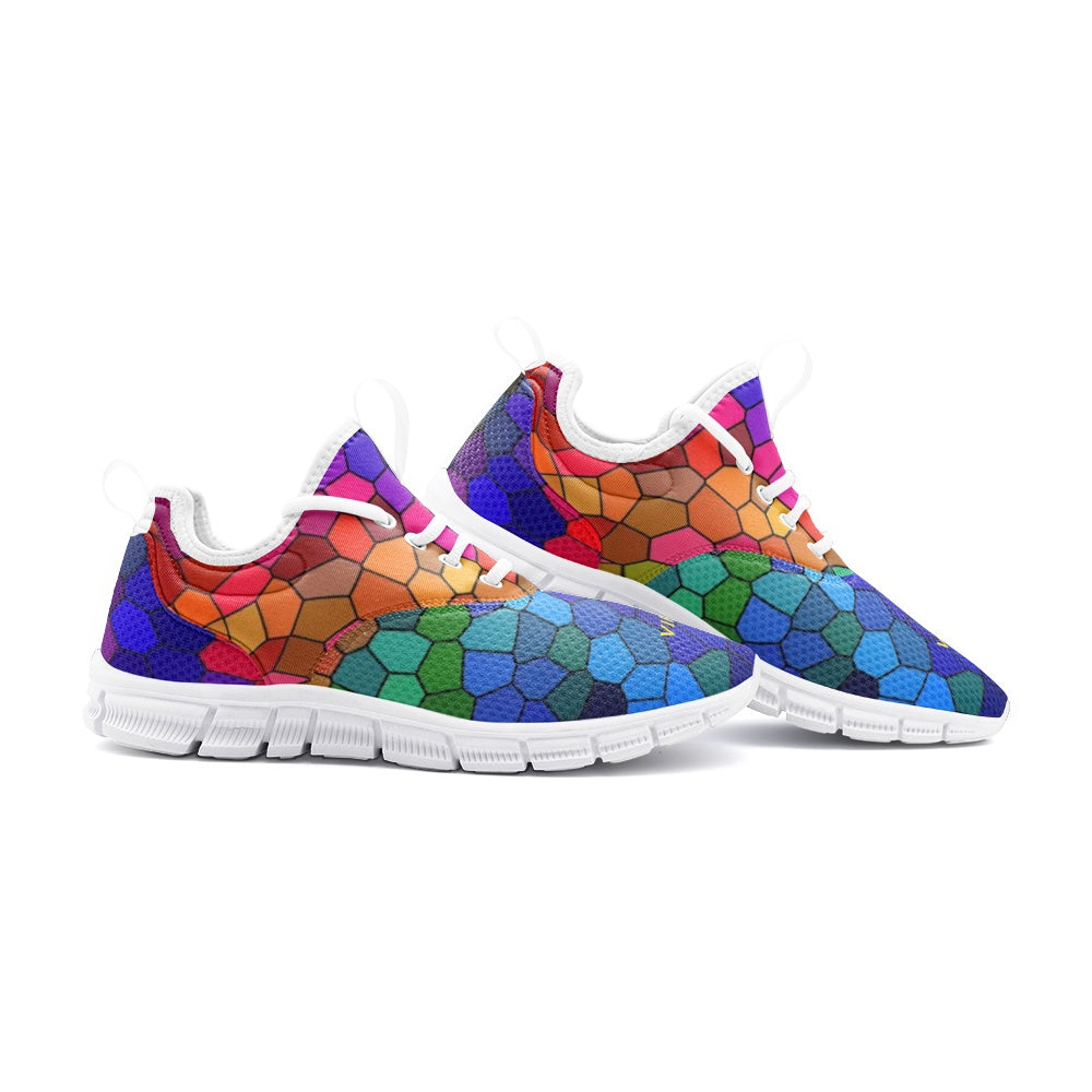 VIPER SHOES STYLE 54TF Multi Mosaic Abstract Unisex Lightweight