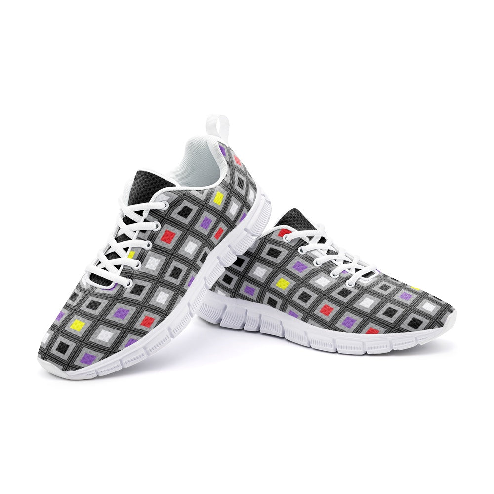 VIPER SHOES STYLE 54TV Multi Cube Abstract 01 Unisex Lightweight